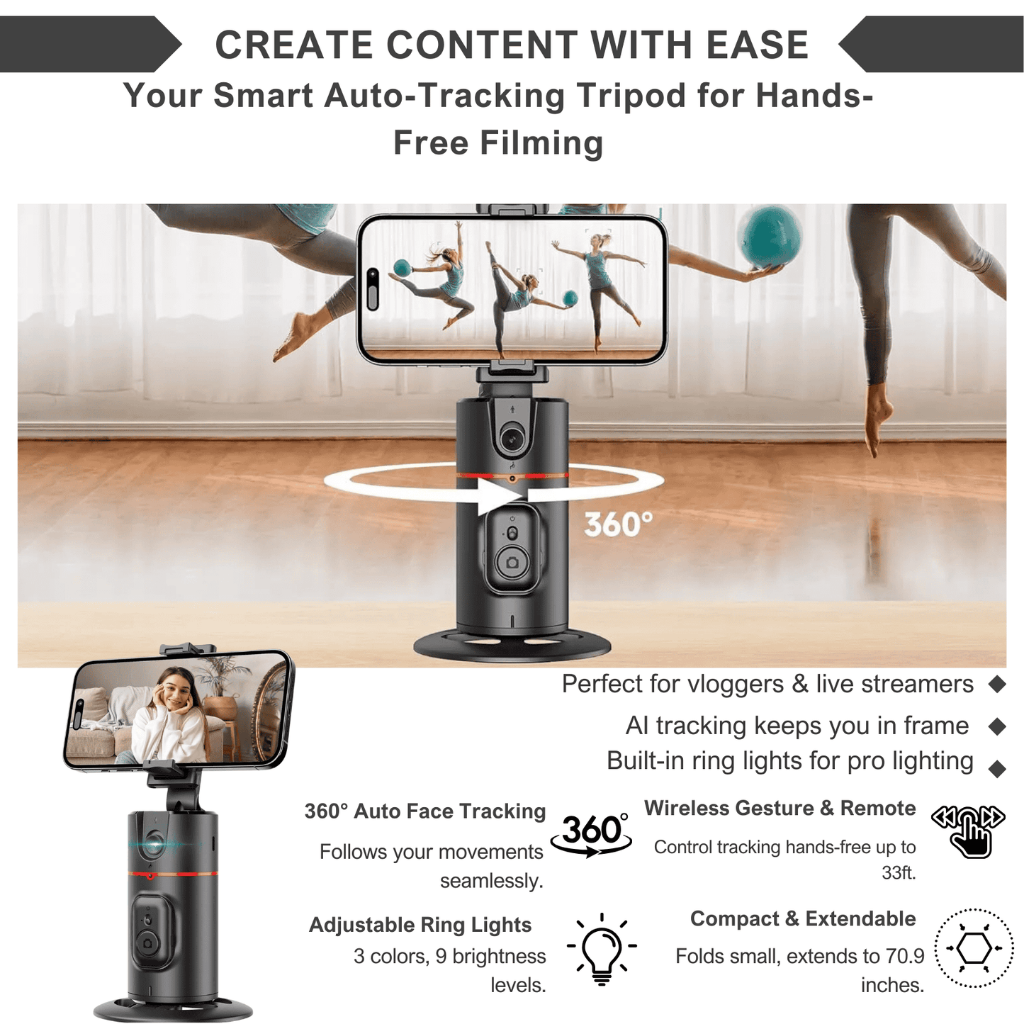 Alpohub™ Orbit360 Face Tracking Hub